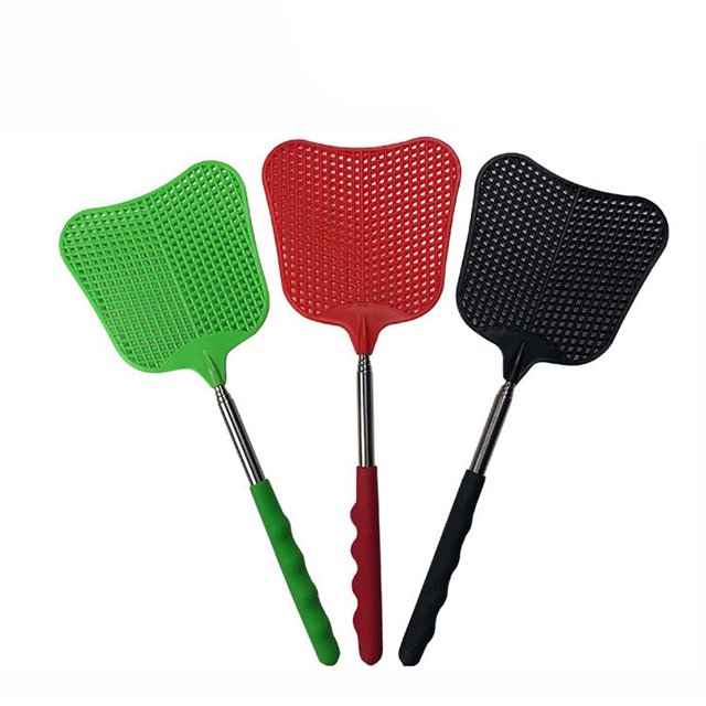 Tapette à Mouches en Acier Inoxydable, Tapette à Mouches 3 Pcs Légère pour Restaurant