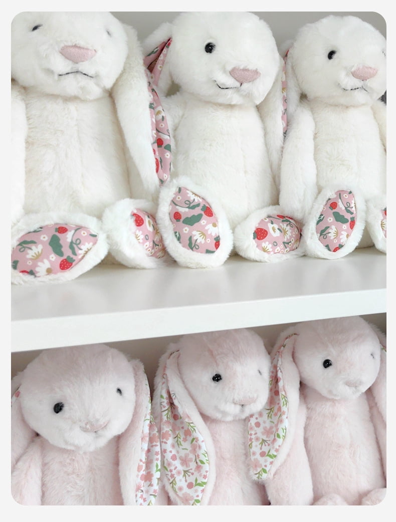 Easter Decorations Cute Bunny Plush Toys,Easter Basket Stuffers Toys for Kids,Bunny Stuffed Animals,Easter Party Favors Gift