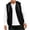 Black, variant on Fnooota Mens Lightweight Vests, Casual Sleeveless Zip up Drawstring Fall Hoodies with Pockets Black Size S-3XL