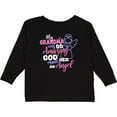 thumbnail image 3 of Inktastic My Grandma Was So Amazing God Made Her an Angel Girls Long Sleeve Toddler T-Shirt, 3 of 5