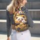 thumbnail image 5 of Disketp Cute Panda Sunflower Mochila de Lona Estampada, Mochila Escolar de Viaje Ligera para Estudiantes y Portátil-Small, 5 of 5
