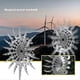 thumbnail image 5 of silver Retro wrought iron metal ornaments wrought iron windmill, 5 of 5
