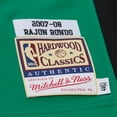 thumbnail image 4 of Men's Mitchell & Ness Rajon Rondo Kelly Green Boston Celtics 2007-08 Hardwood Classics Authentic Jersey, 4 of 7