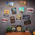 thumbnail image 5 of Metal Tin Sign Welcome to The Place Where Shit Happens Retro Tin Sign Home Decor Decorative Metal Poster Wall 8x12inch, 5 of 5