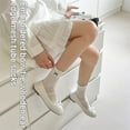 thumbnail image 6 of Stylish Embroidered Bowknot Middle Calf Socks Mesh Cotton Frilly Socks for Women, 6 of 21