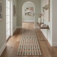 thumbnail image 4 of GENIMO 8'x10' Area Rug for Living Room, Large Machine Washable Non Slip Low Pile Rug for Bedroom Dining Room, Modern Minimalist, Dusty Terracotta, 4 of 6