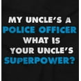 thumbnail image 2 of Uncles Police Officer Superpower Romper Boys or Girls Infant Baby Brisco Brands NB, 2 of 6