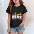 thumbnail image 2 of Taybagh Short Sleeve T Shirts for Girls Carnival Print Top Clothes for Girls 10-12 Summer Kids Bright Graphics Shirt Party, 2 of 4
