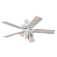thumbnail image 3 of Prominence Home Saybrook 52" Bronze Indoor Reversible Blades Ceiling Fan, 3 of 7