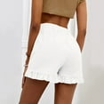 thumbnail image 4 of Ketyyh-chn99 Shorts Women Beach Shorts for Women High Waist Shorts Casual with Pocket White,2XL, 4 of 5