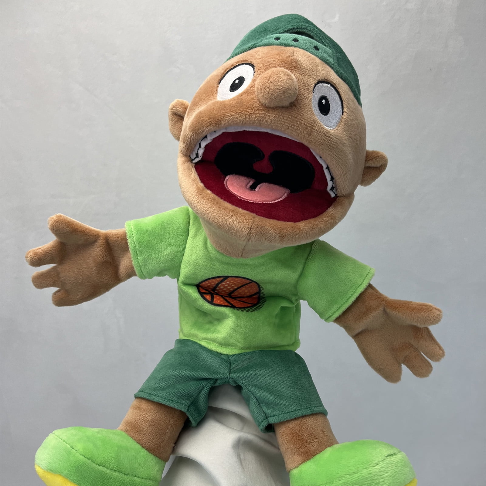 Jeffy Puppet Jeffy Hand Puppet Cartoon Plush Toy 17'' Stuffed Doll Kids Gift