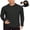 Solid Black, variant on Pinspark Men's Long Sleeve Fishing Shirts UPF 50  Sun Protection Hoodie with Mask Quick Dry Hiking Neck Gaiter Hoodie UV Rashguards