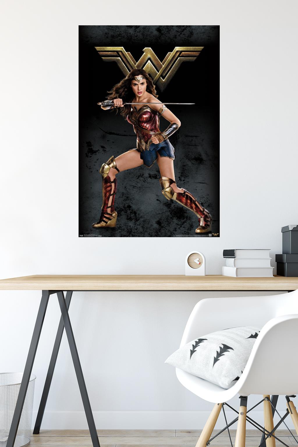 DC Comics Movie - Justice League - Wonder Woman Wall Poster, 22.375" x 34"