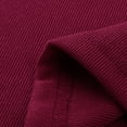 thumbnail image 2 of Athletic camisetas sin mangas para las mujeres Mujeres Sexy Casual Tank Tops con cuello en V sin mangas Top Color sólido botón chaleco pulóver camisa de camiseta sin mangas (Wine, L), 2 of 6