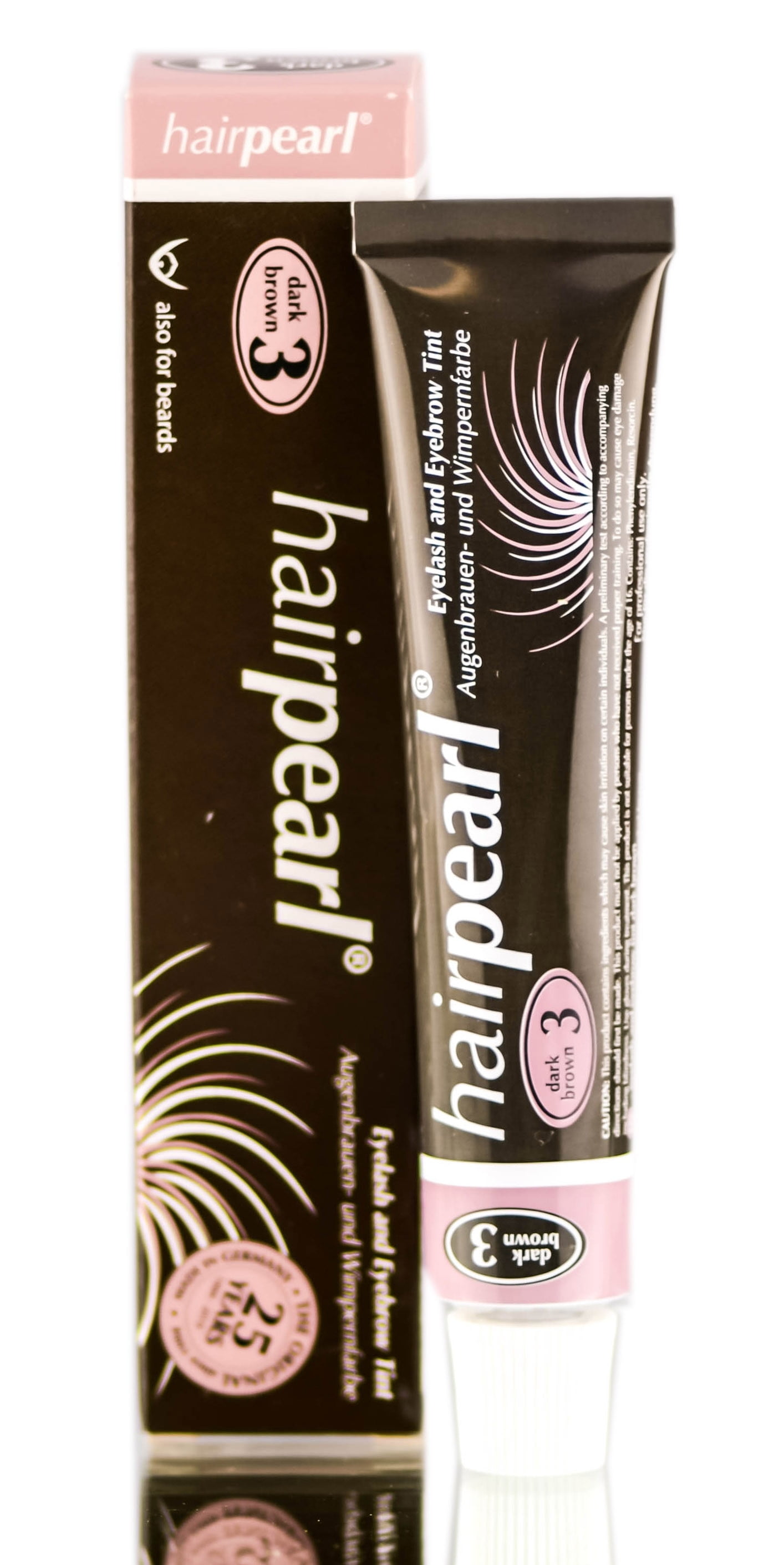 Hairpearl Eyelash and Eyebrow Tint Dark Brown 3