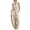 Beige, variant on Tqcoqu Women's Sleeveless Tie Neck Cutout Romper,Elastic Waist Wide Leg Linen Blend Jumpsuit with Pockets & Back Zipper,Beige Women's S-XXXL