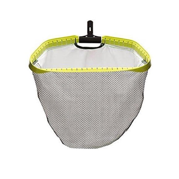 Râteau à Feuilles de Tsunami de 20 Po avec Sac en Maille Fine - Jaune