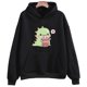 thumbnail image 4 of Sudaderas con capucha de dinosaurio de té Boba Kawaii para mujeres y hombres, sudadera informal, ropa de lana de invierno, Jersey estético coreano de manga larga, 4 of 5