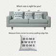 thumbnail image 6 of 16" x 16" Simply Daisy Home Sweet Home Indoor/Outdoor Pillow, Grey Qty 1, 6 of 6