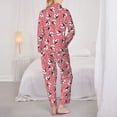 thumbnail image 3 of Bingfone Womens Pajama Sets French Bulldog Face Print,Long Sleeve Loungewear Pajamas Set-XX-Large, 3 of 8