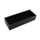 thumbnail image 4 of Organizador de pulseras con 10 ranuras, caja de almacenamiento multifunción, expositor de pulseras de mesa Negro, 4 of 9
