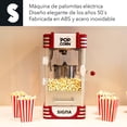 thumbnail image 2 of Maquina De Palomitas Eléctrica Palomero 8 Tazas Acero Inox, 2 of 6
