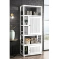 thumbnail image 6 of James Martin Vanities E645-BLC30-GW 30 in. Athens Bookcase Linen Cabinet with Double Sided, Glossy White, 6 of 7