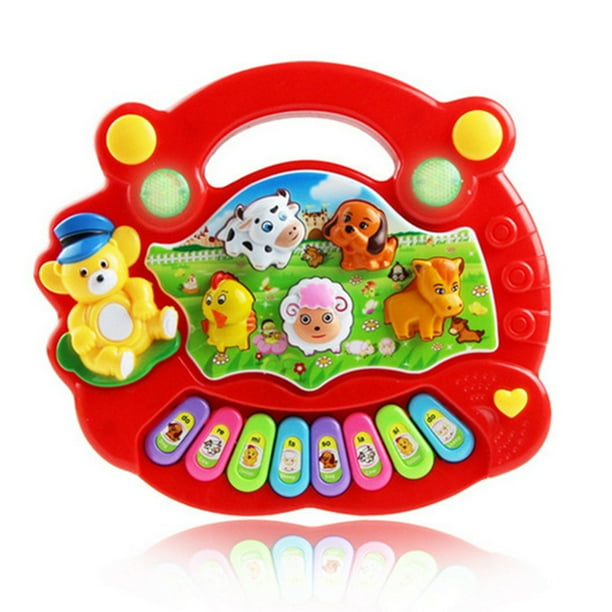 Toys Kids Animal Farm Piano Music Toys Instrumento educativo Instrumento Juguete Baby Gift