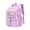 F, variant on Cute backpack , lightweight waterproof fabric, multiple zipper pockets, adjustable chest buckle E