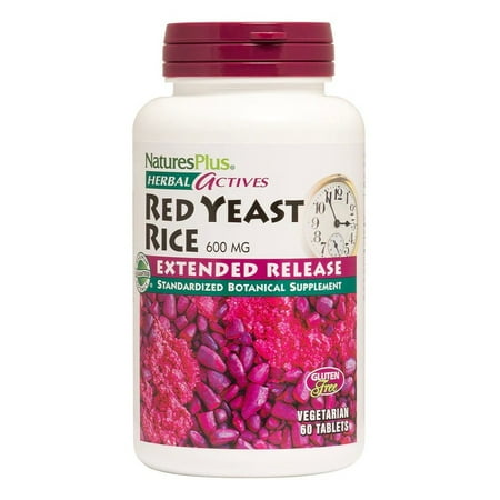 Red Yeast Rice Extended Release 600 mg By Nature's Plus - 60 Tablets