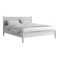 thumbnail image 2 of Furniture of America Belkor Solid Wood Queen Platform Bed in White, 2 of 8