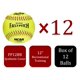 thumbnail image 2 of Softballs Rawlings NCAA Recreational Fastpitch 12 unidades, 2 of 2