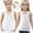 White, variant on Loopsun Boys Girls Tank Tops, Toddler Kids Boys Girls Fashion Solid Soft Sleeveless Camisole Top Black 10-11 Years