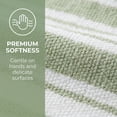 thumbnail image 3 of Unique Bargains Striped Cotton Kitchen Towels Green 26" x 18", 3 of 8