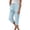 A-Blue833, variant on Women Summer Beach Pants Solid Color Trousers Bottoms With Pockets Drawstrings Casual Trousers Vacation Palazzo Pants