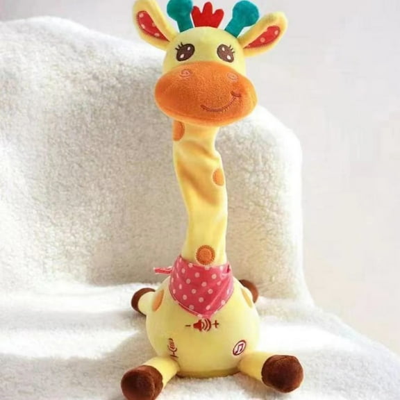New Dancing Giraffe Toy – Musical Light-Up Animal with Songs, Phrases & Movement – Interactive Toy for Toddlers Age 2 -1PC