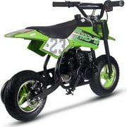 MotoTec DB-02 Gasoline 50cc Dirt Bike for 13+ Years Old - Green