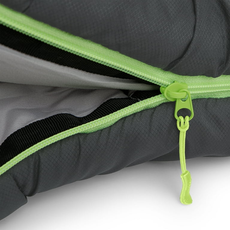 Ozark Trail 30F Hybrid Sleeping Bag – Gray (85 in. x 33 in