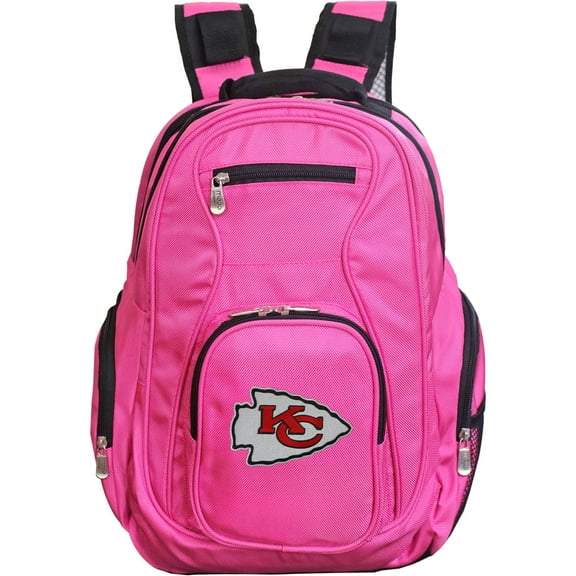 MOJO Pink Kansas City Chiefs Premium Laptop Backpack