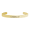 Gold, variant on Camille Bracelet - Gifts for Camille - Personalized Cuff Bangle for Women Color: Silver