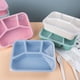 thumbnail image 5 of Lonchera Bento TOUWMX, paquete de 4 recipientes para aperitivos con 4 compartimentos, 5 of 8