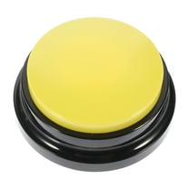 LITINKIMI Dog Sound Toy Talking Button Yellow 1Set 3.3x3.3in
