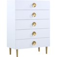 thumbnail image 2 of Home Square 2-Piece Set with Metal Dresser and Chest in Rich White, 2 of 18