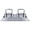 Grey, variant on 42*128cmCar Trunk Sleeping Mattress Flannel Foldable Outdoor Camping Trunk Travel Bed For Five-seater Motor Vehicle