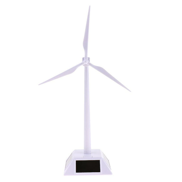 1 Set Diy Solar Powered Windmill Toys