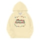 thumbnail image 3 of Sudadera con capucha para niñas y niños, sudadera de manga larga con cuello redondo y estampado de moda, jersey con bolsillo, sudadera de poliéster para niñas, 3 of 8