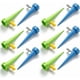 thumbnail image 1 of Dispensador de agua para plantas, 12 piezas, sistema de riego de macetas, válvula reguladora, válvula reguladora de riego por goteo, dispositivo de autorriego, juego de riego ajustable, bebedero auto, 1 of 5