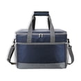 thumbnail image 2 of Sonducket Bolsa térmica de tela Oxford para alimentos y bebidas, bolsas de almuerzo de gran capacidad, paquete de almacenamiento multiusos de Kits de desorden para acampar Azul oscuro, 2 of 6