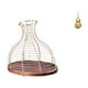 thumbnail image 1 of Elegante Jarrón Multiusos De Corcho Para Coleccionistas Y Estatua De Calabaza De Latón, Adorno Feng Shui Para Cocina Y Decoración Del Festival De Primavera, Regalo único Hecho A Mano., 1 of 8