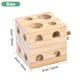 thumbnail image 3 of Uxcell Juguete para Masticar Pájaros, 2x2x2 en Madera de Pino Soporte para Loro Juguetes de Morder para Loros/Ninfas/Periquitos, 3 of 7